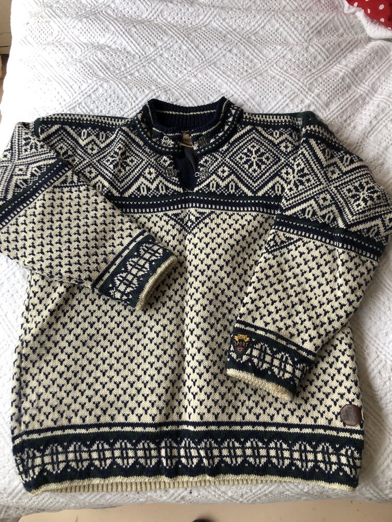 Dale of Norway Windstopper trui 100% wol - Maat M, Meerkleurig, Ophalen of Verzenden, Zo goed als nieuw, Dale of Norway