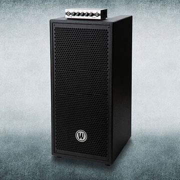 Warwick gnome: 280w basversterker +2x10" 300w cab + trolley, Muziek en Instrumenten, Ophalen, Zo goed als nieuw, Basgitaar, 100 watt of meer