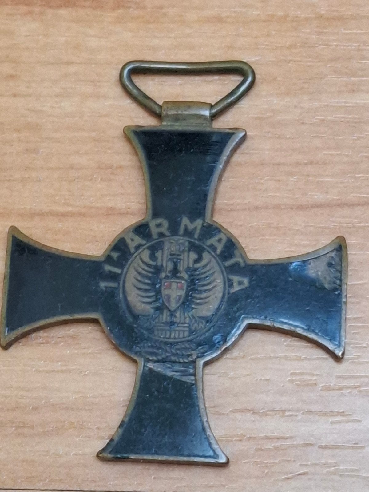 Italiaans Oorlogskruis 11e Leger 1940, Ophalen of Verzenden, Overige materialen, Buitenland
