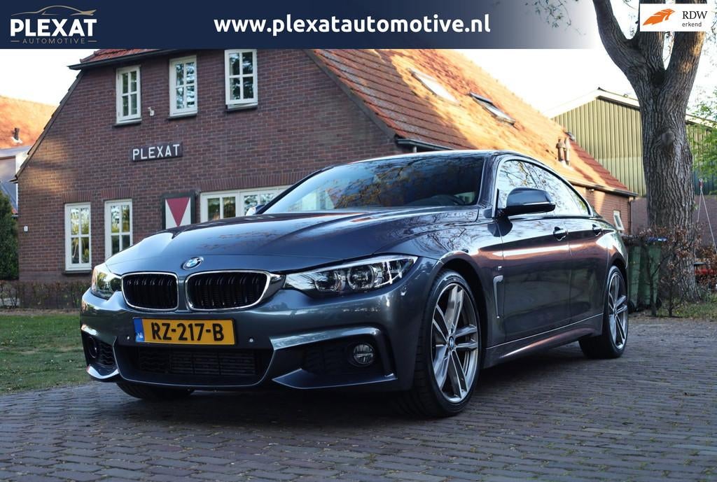 BMW 4-serie Gran Coupé 418i High Executive Aut. | M-Pakket, Auto's, BMW, Automaat, Gebruikt, Euro 6, 3 cilinders