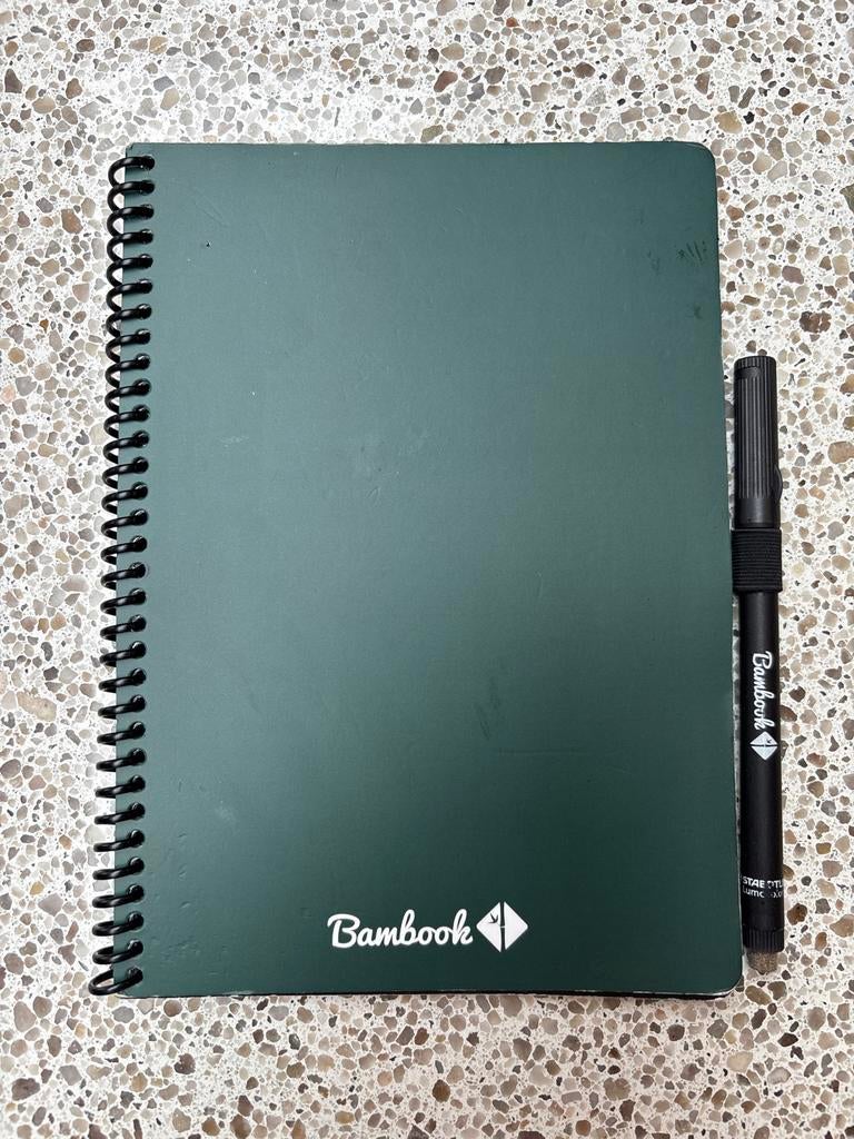 Bambook | uitwisbaar notitieblok, Ophalen, Uitwisbaar, Gebruikt, A5