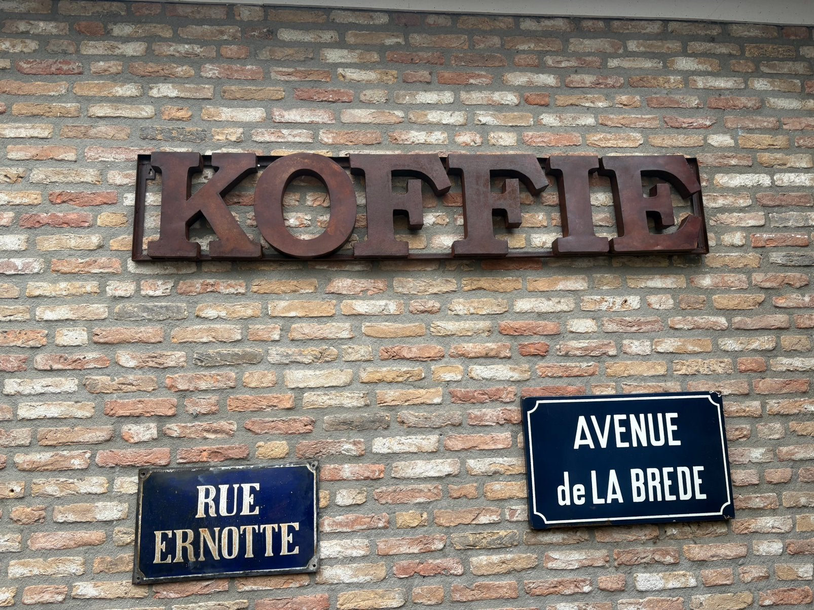 Industriële roest letters KOFFIE, Ophalen, Nieuw, Nvt, Nvt