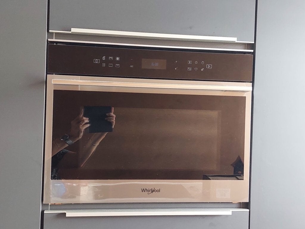 Whirlpool oven W7 ME450, Witgoed en Apparatuur, Ovens, Ophalen, Whirlpool, Gebruikt, Combi-oven
