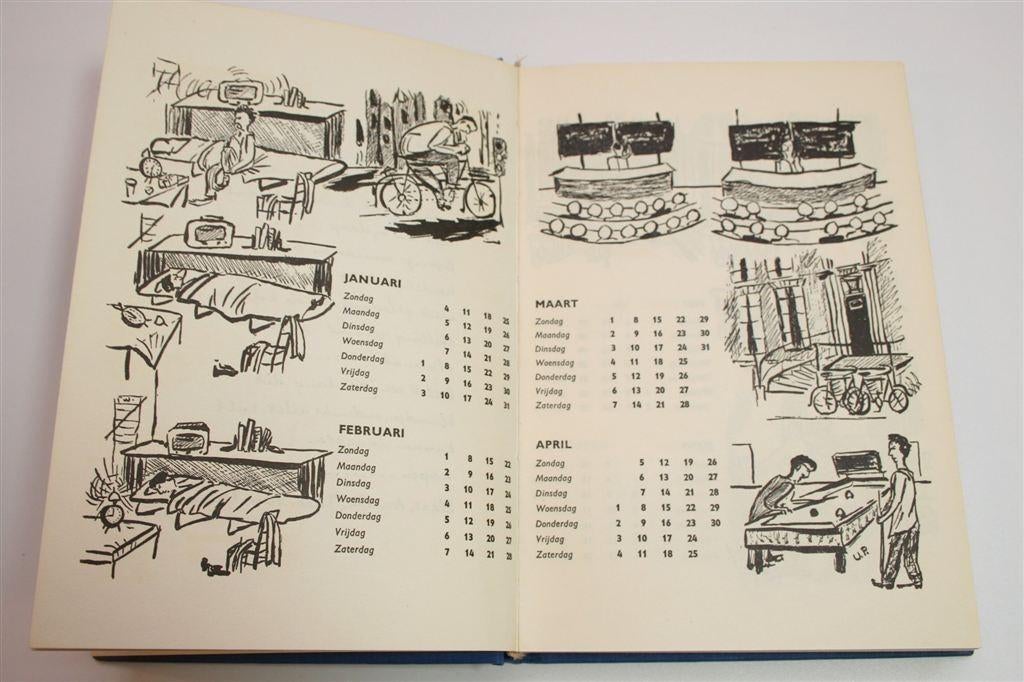 Almanak VERA Groningen [1959] — Veri Et Recti Amici, Ophalen of Verzenden, Gelezen