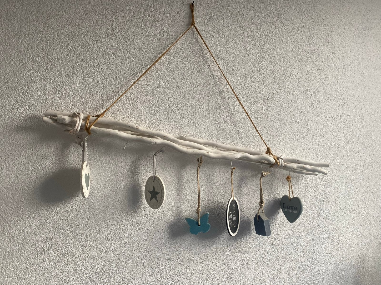 Decoratieve tak met hangers van oa.Riverdale, Ophalen, Hout, Gebruikt, Landelijk
