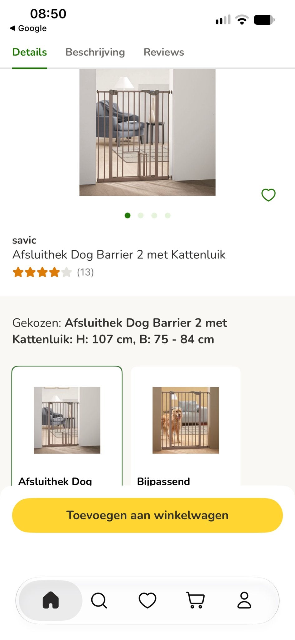 Traphekje met katten luik, Dieren en Toebehoren, Ophalen, Gebruikt