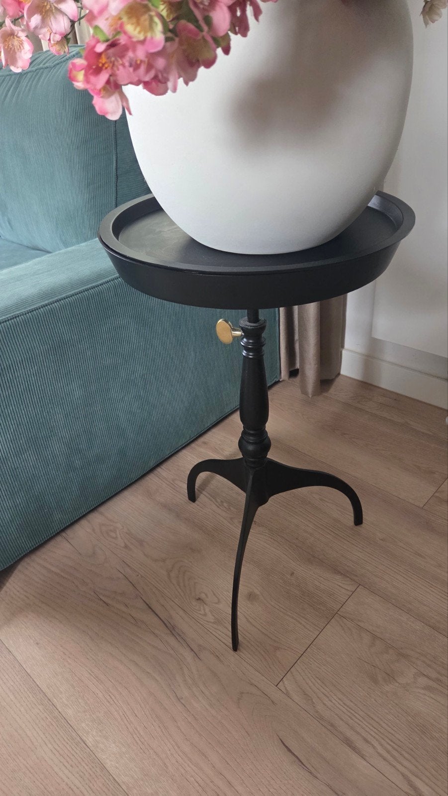 Bijzettafel Riviera Maison, Huis en Inrichting, Ophalen, Rond, Zo goed als nieuw, 75 cm of meer