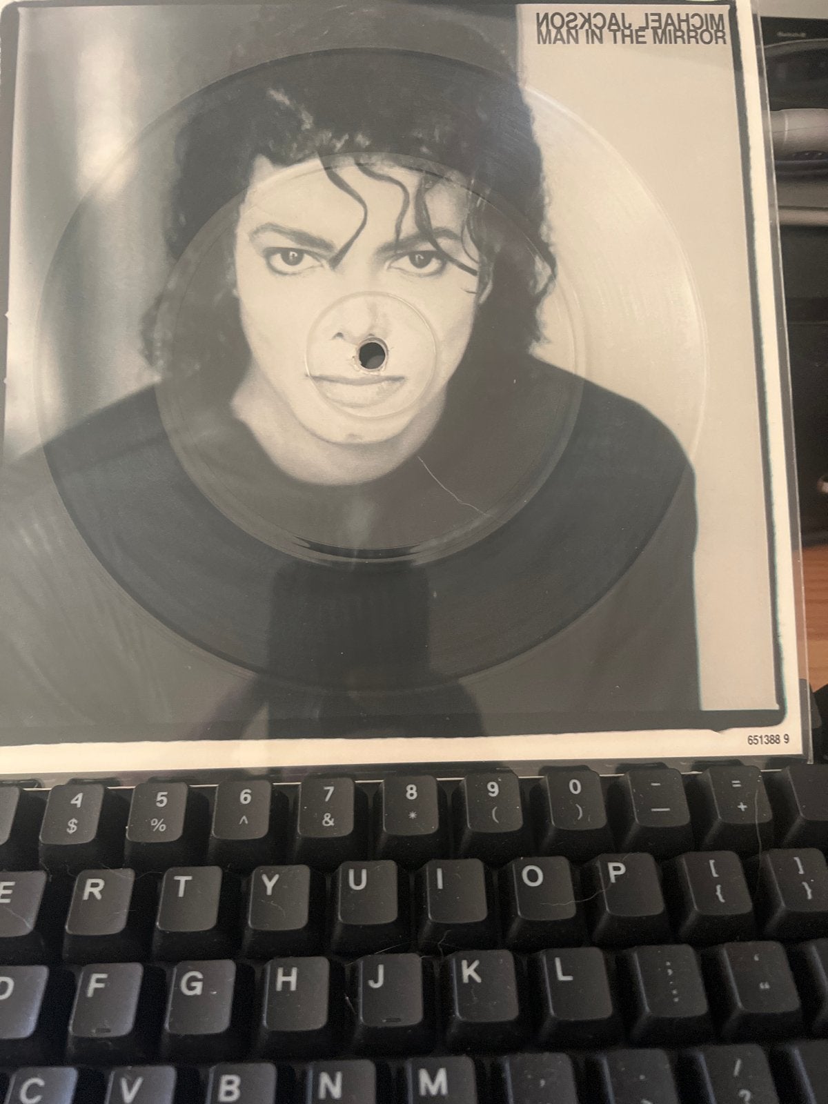 Michael Jackson - Man In The Mirror Picture Disc Vinyl, 7 inch, Ophalen of Verzenden, Zo goed als nieuw, Picture disc