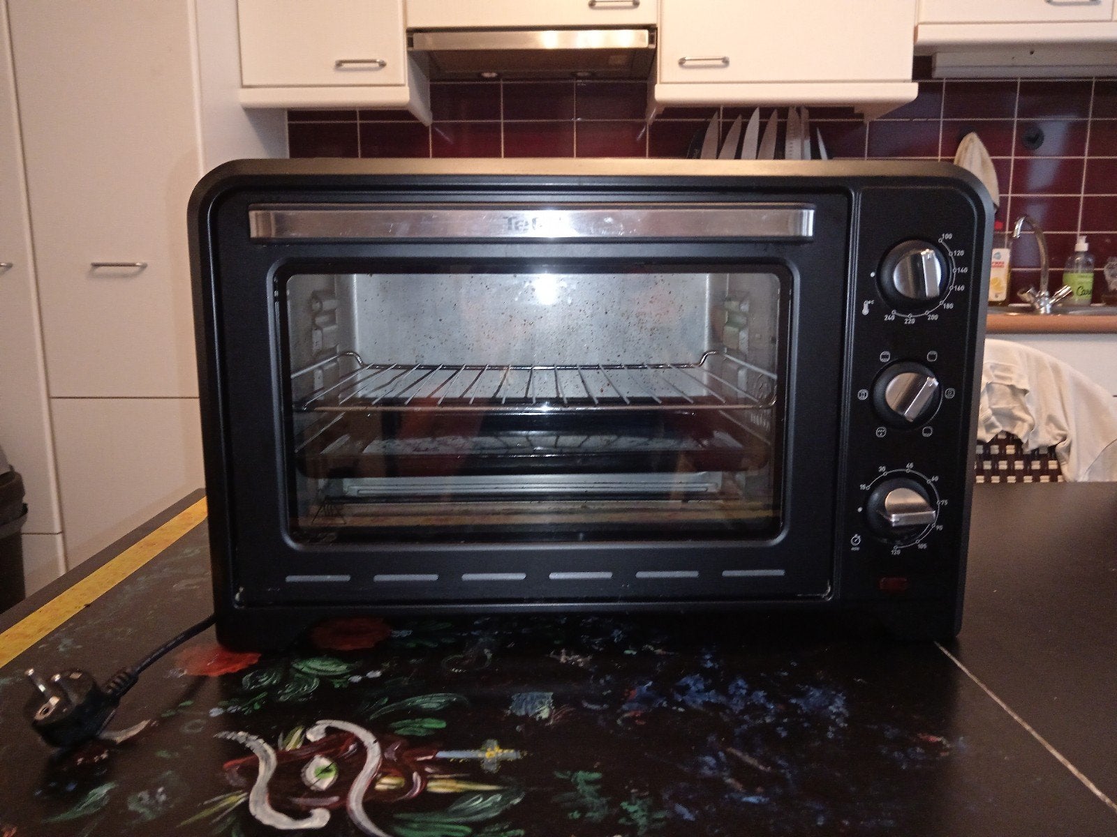 Tefal elektrische oven 33L - serie O35 (ref: OF464810), Ophalen, Minder dan 45 cm, Gebruikt, Oven