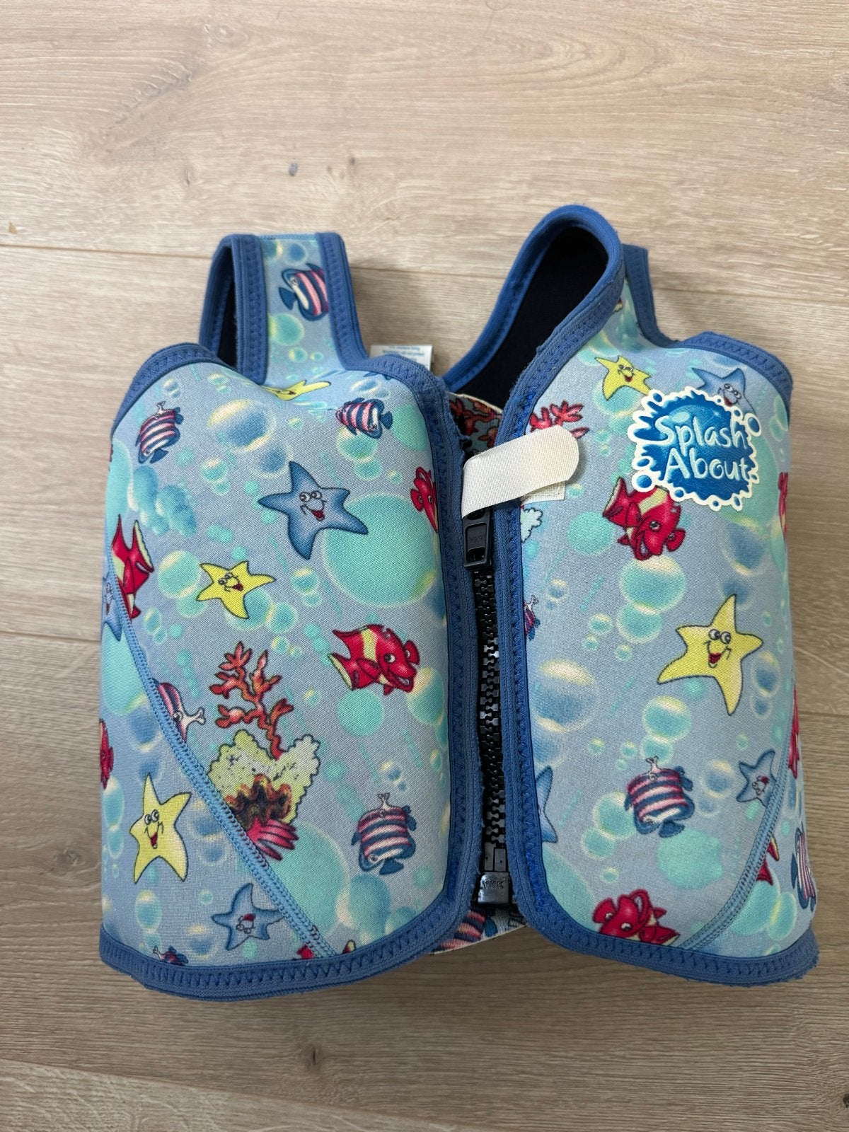 Splash About Zwemvest 1-3 jaar (11-18 kg) Onderwaterprint, Jongetje of Meisje, Overige maten, Ophalen of Verzenden, Zo goed als nieuw