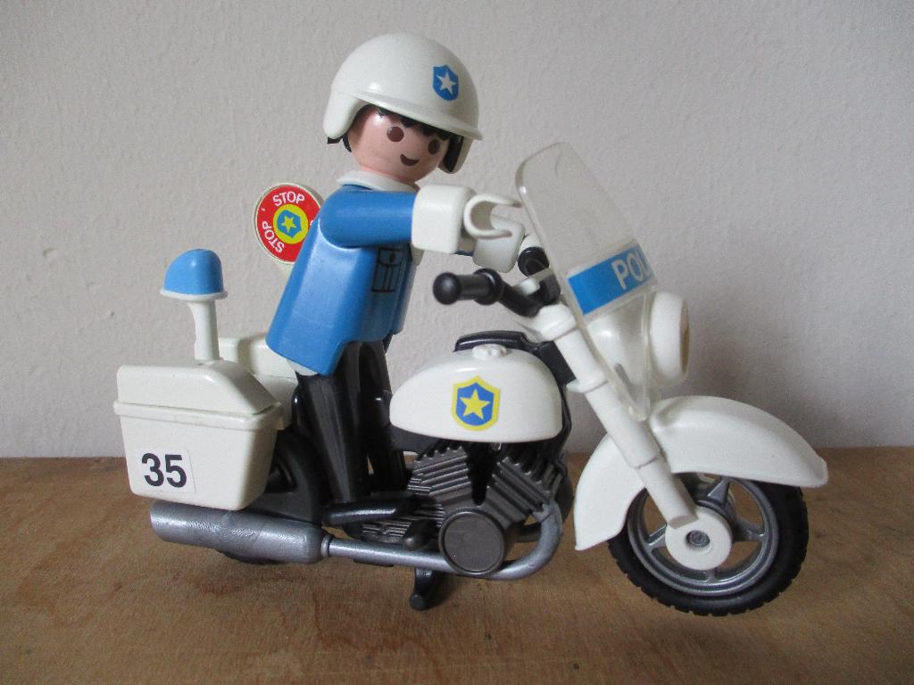 Playmobil 3564 motoragent, vintage, Kinderen en Baby's, Speelgoed | Playmobil, Ophalen of Verzenden, Gebruikt