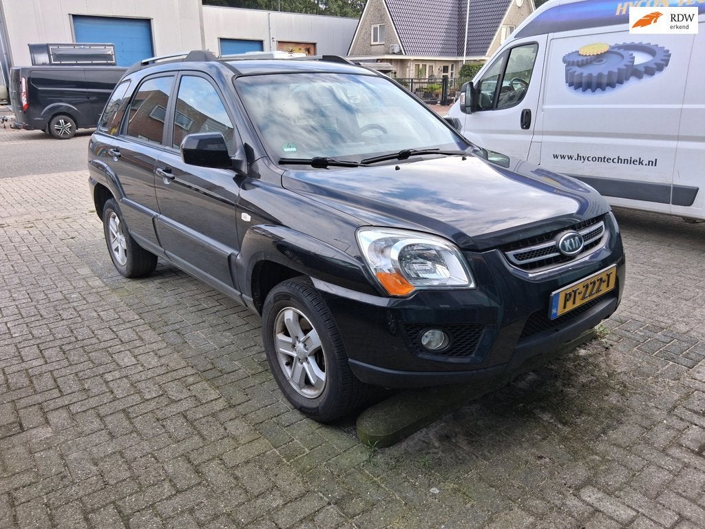Kia Sportage 2.0 CVVT X-tra 4 WHEEL DRIVE / KOPPELING DEFECT, Auto's, Stof, Gebruikt, 4 cilinders, Startonderbreker