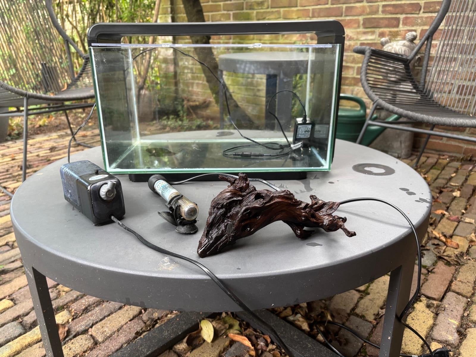 SuperFish Home 30 Aquarium - 25 L compleet met accessoires, Dieren en Toebehoren, Vissen | Aquaria en Toebehoren, Ophalen, Verwarming
