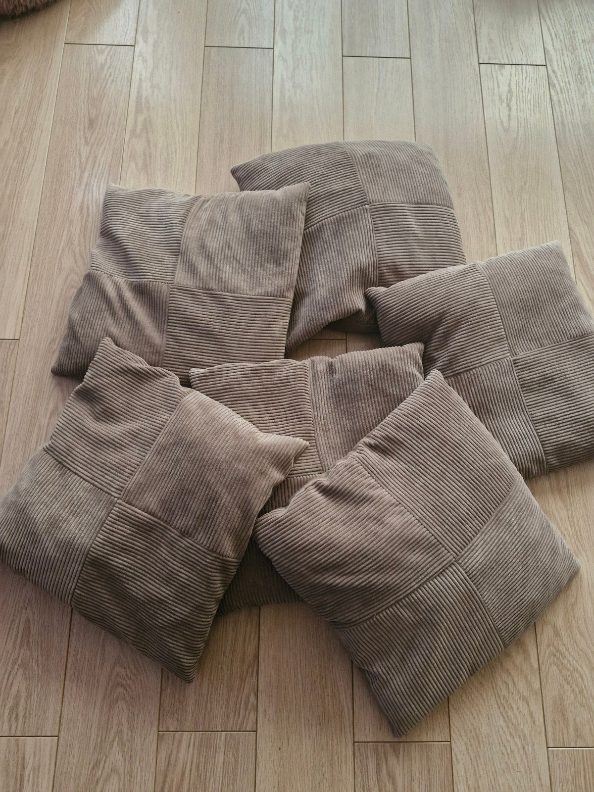 6 nette sierkussentjes, Ophalen, Overige merken, Gebruikt, Vierkant