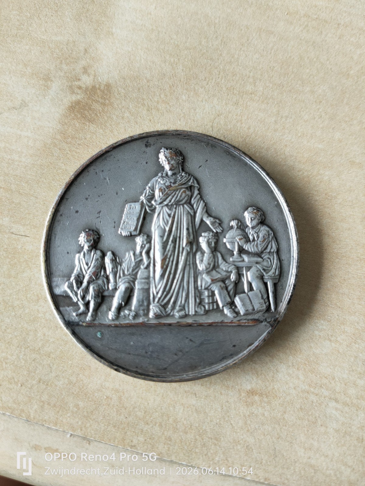 Franse medaille, Verzenden, Brons