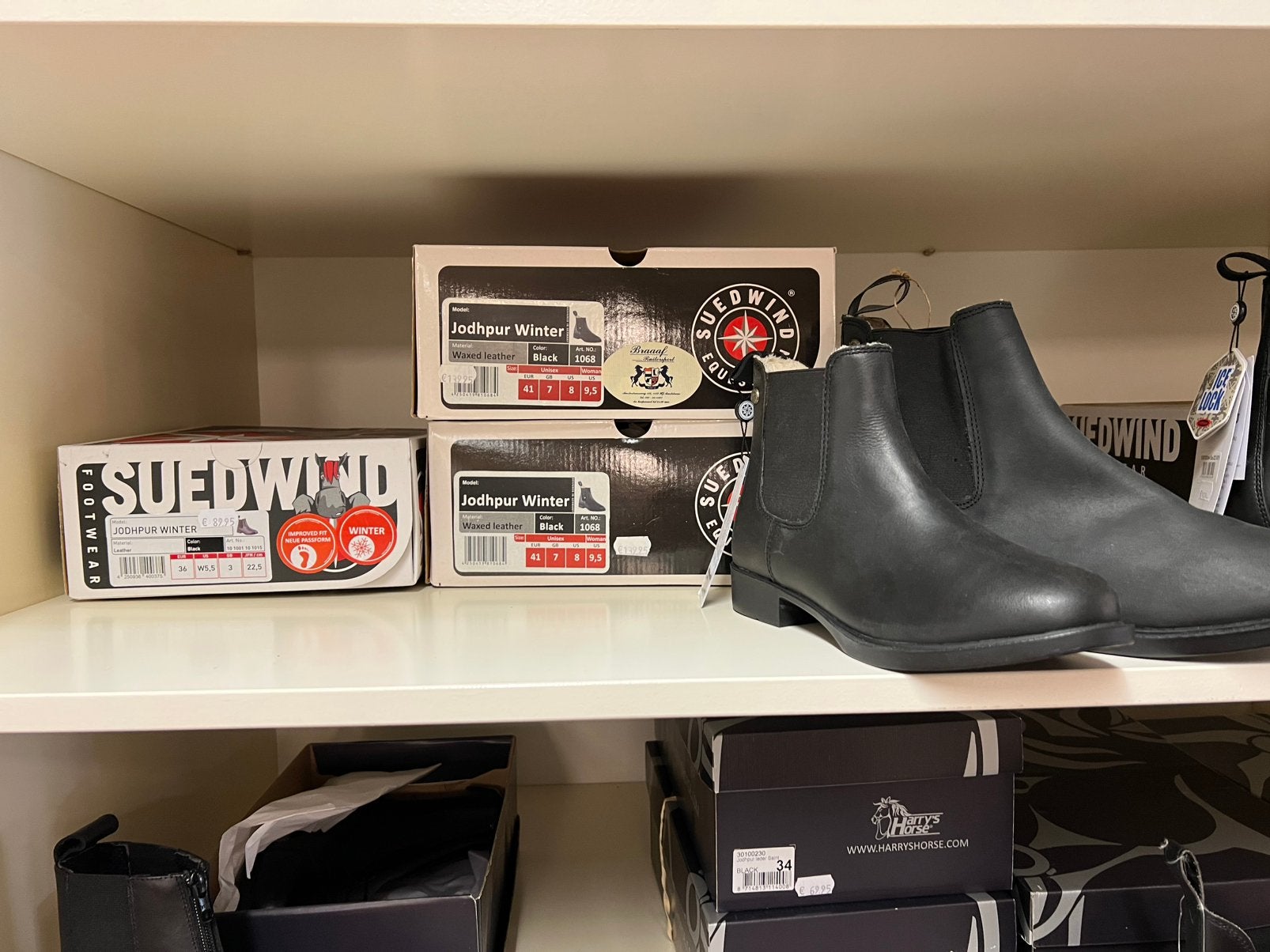 Partij leren Schoenen & Chaps, Ophalen, Nieuw, Schoeisel