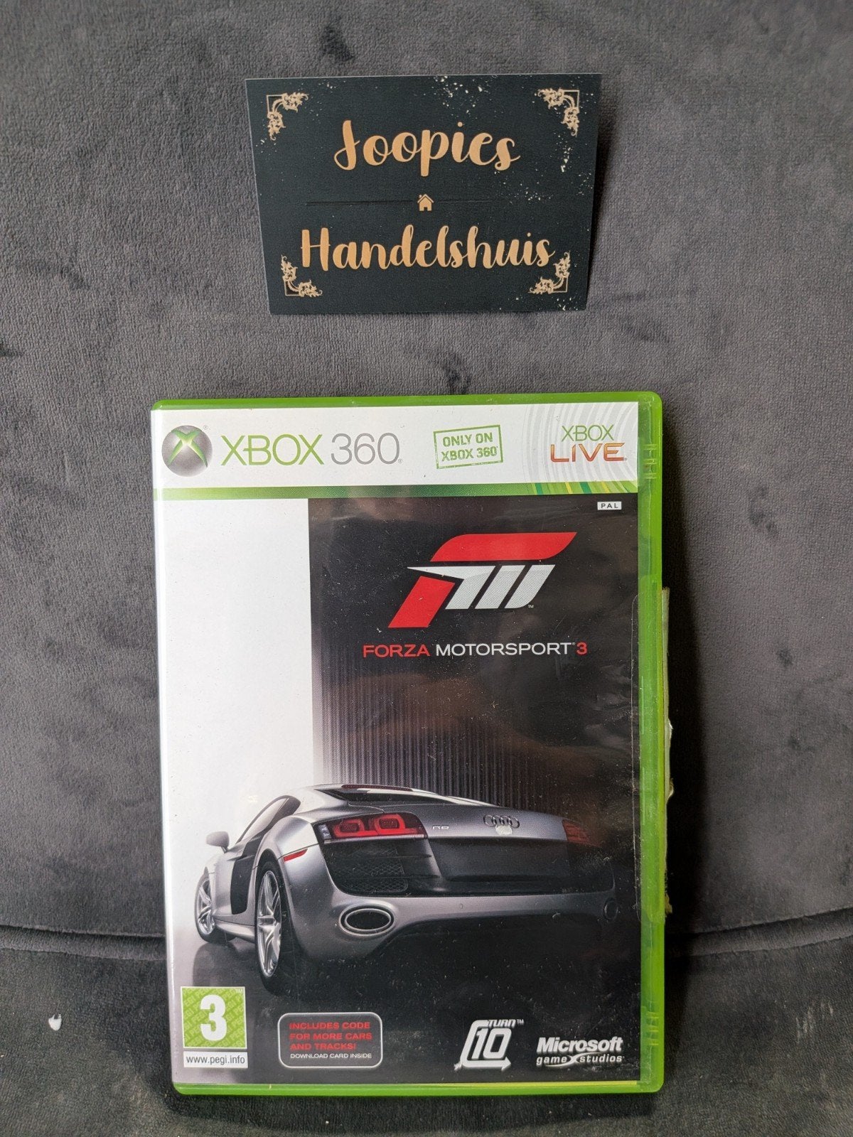 Forza Motorsport 3 – Xbox 360 – Compleet 2 Discs, Online, One Microsoft Way, Redmond, WA 98052, USA, 1 speler, Racen en Vliegen