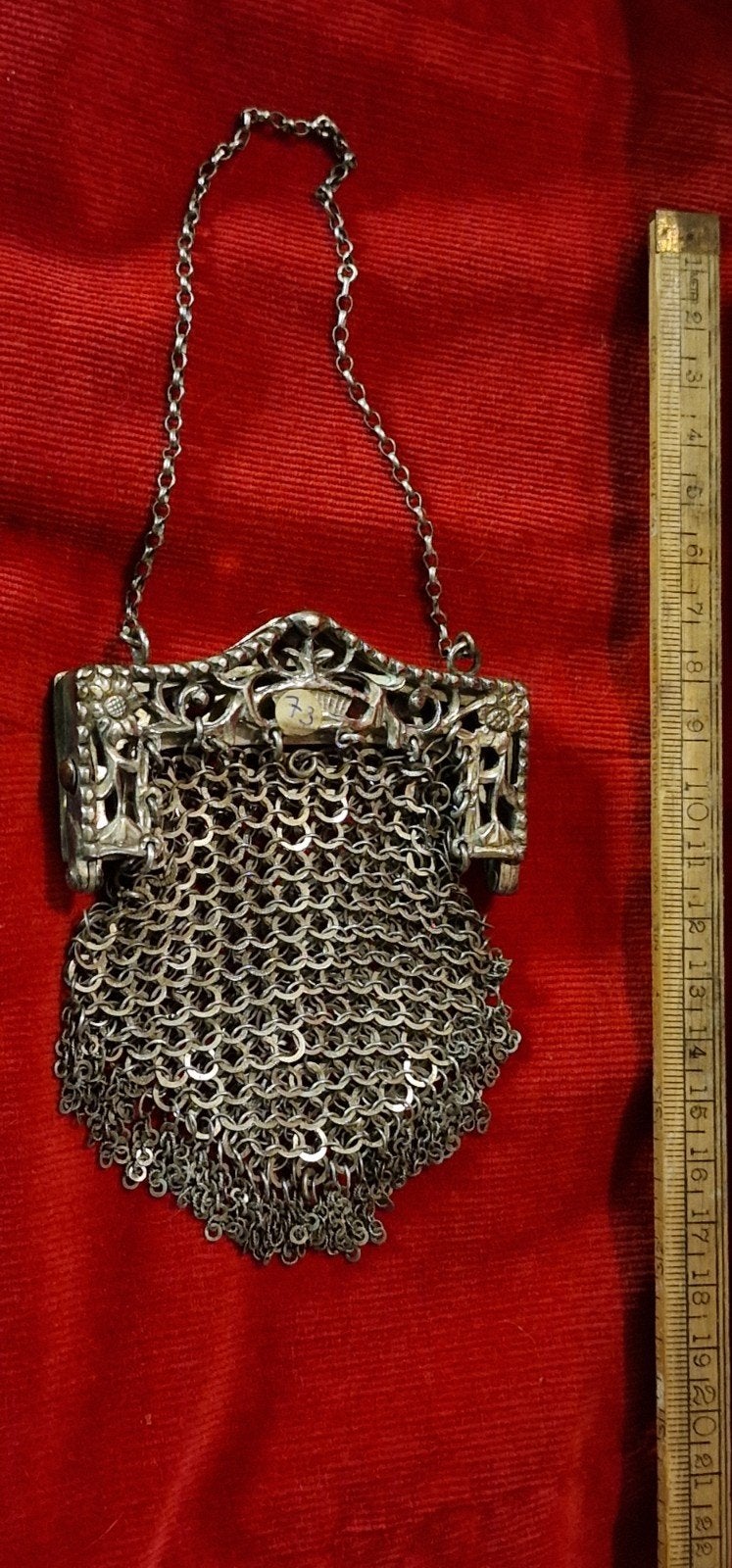 EXTREEM ZELDZAAM Zilveren Maliënbeursje 1810-1812, Antiek en Kunst, Ophalen of Verzenden