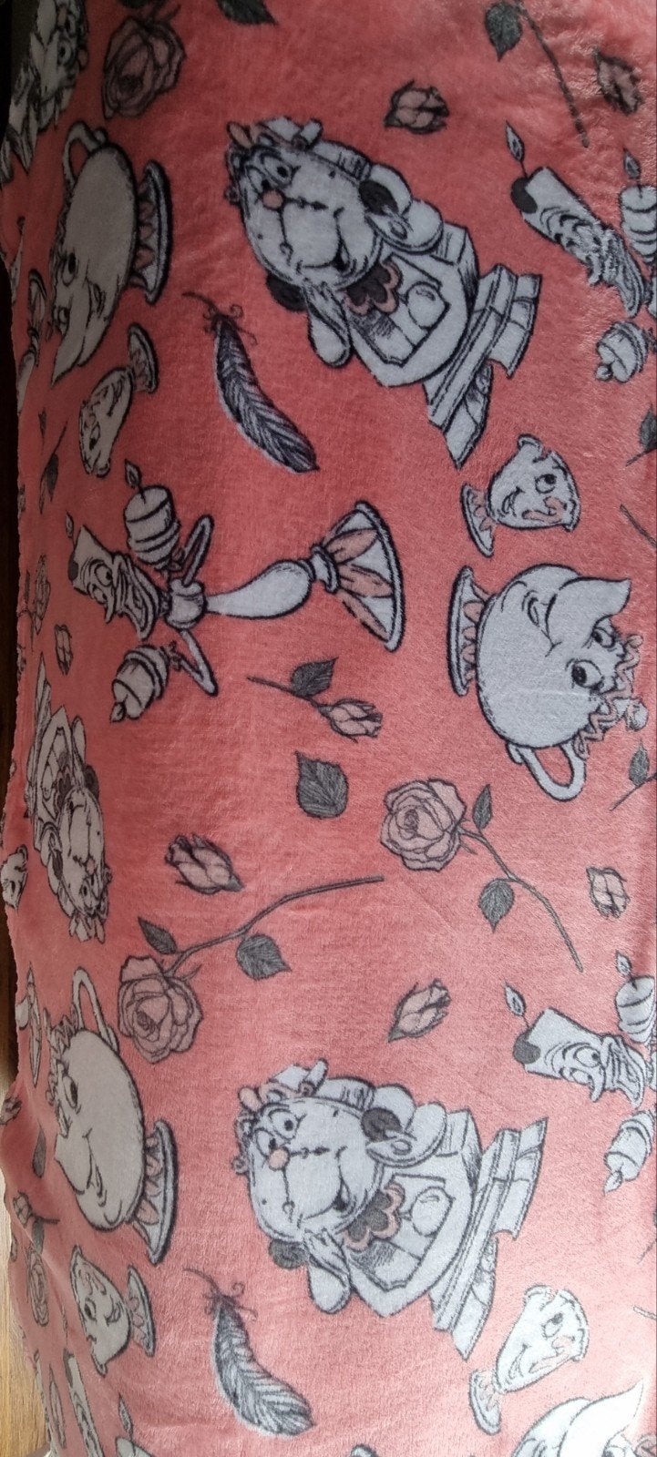 Disney Belle en het beest fleece plaid/dekentje, Ophalen of Verzenden