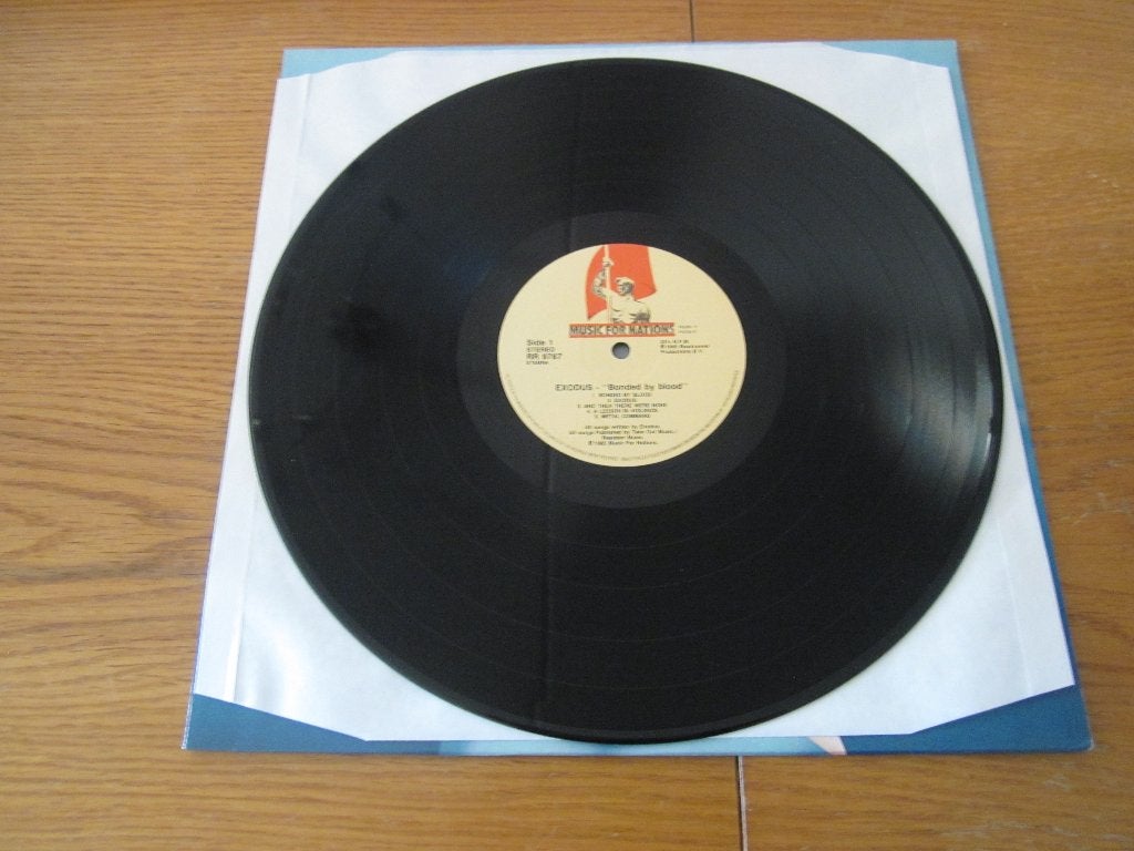 Exodus - Bonded By Blood 1985 Roadrunner Records RR 9787 LP, LP, Thrash metal, Ophalen of Verzenden, Zo goed als nieuw