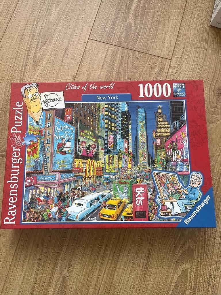 Jigsaw puzzles, Ophalen, 500 t/m 1500 stukjes, Zo goed als nieuw, Legpuzzel
