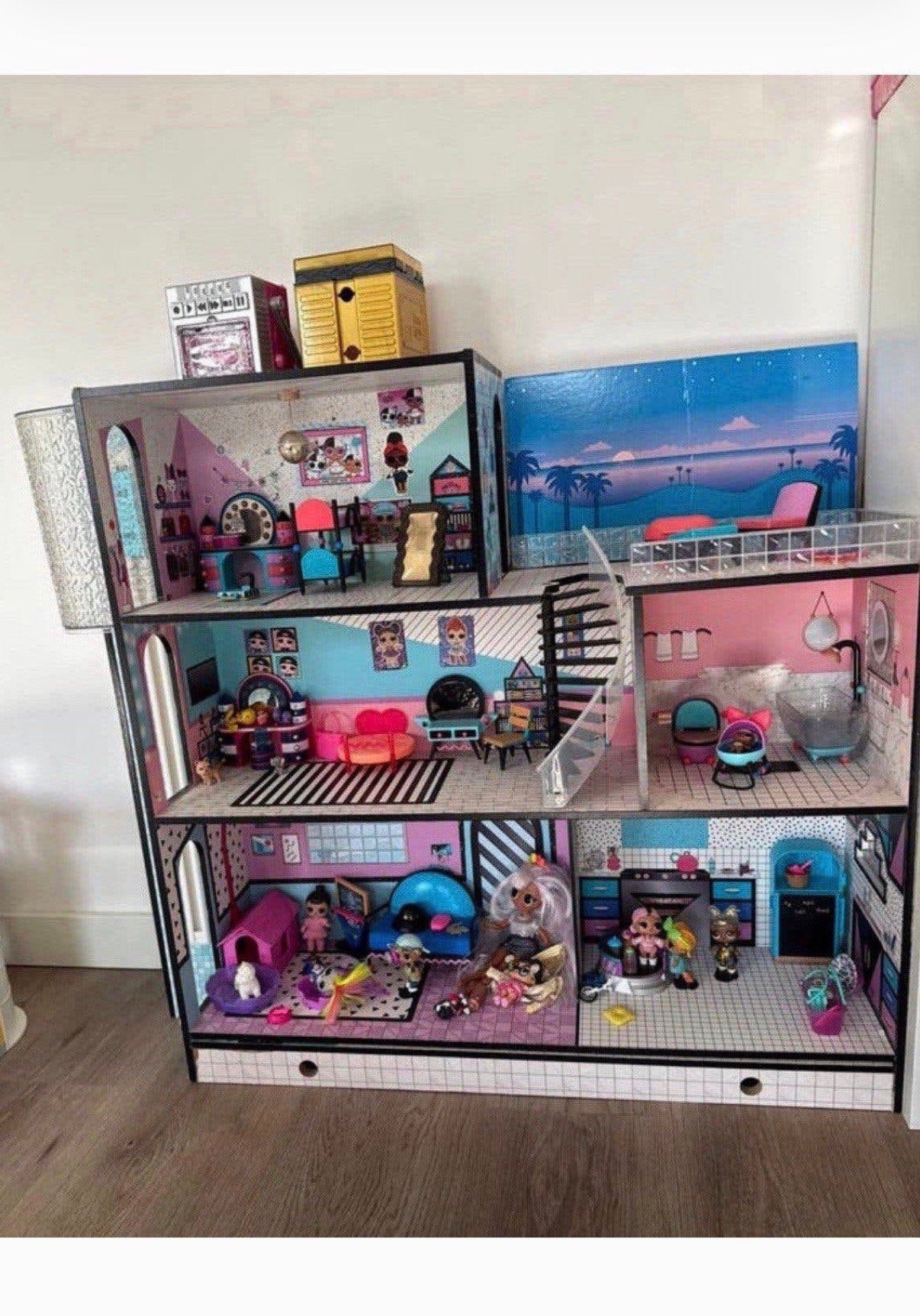 L.o.l huis, Ophalen, Zo goed als nieuw, Hok, Minder dan 60 cm