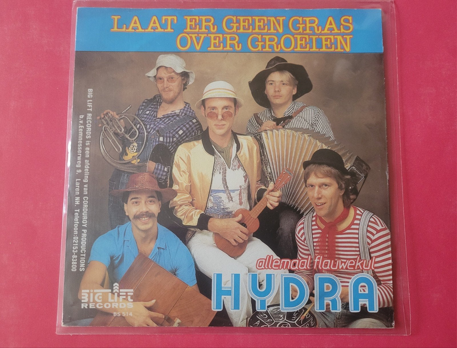 Hydra - Laat er geen gras over groeien., Ophalen, Zo goed als nieuw, Overige formaten, Levenslied of Smartlap