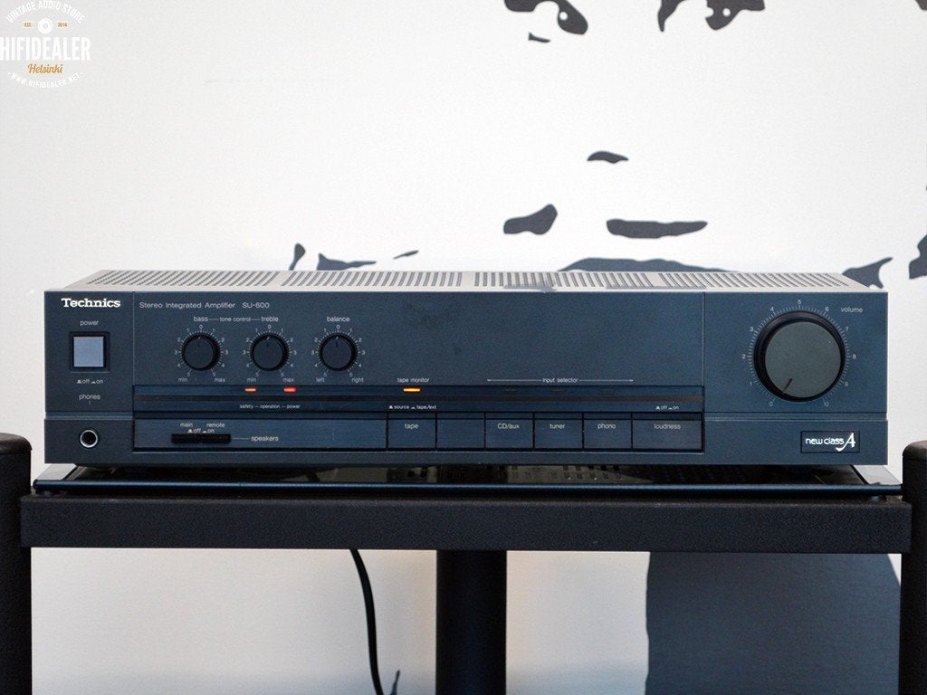 Technics SU-600-KE Stereo Geïntegreerde Versterker, Overige merken, Gebruikt, Ophalen of Verzenden, 60 tot 120 watt