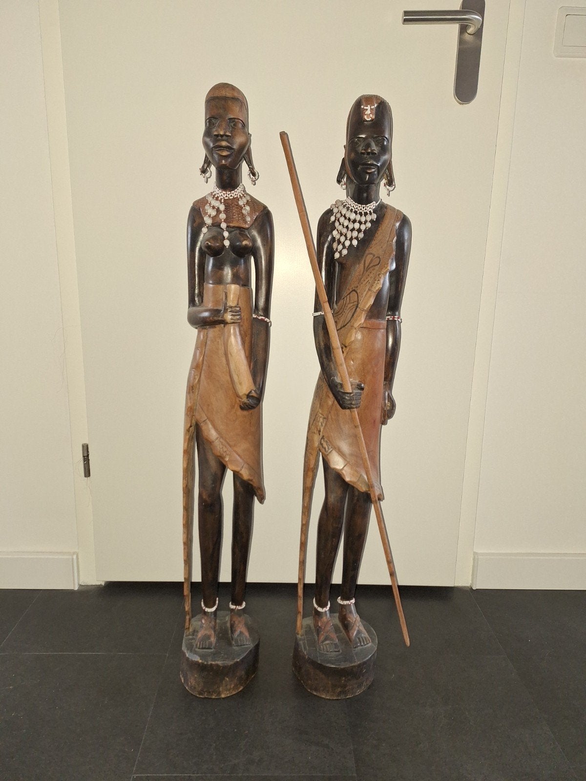 Originele Afrikaanse Masai poppen, Antiek en Kunst, Ophalen