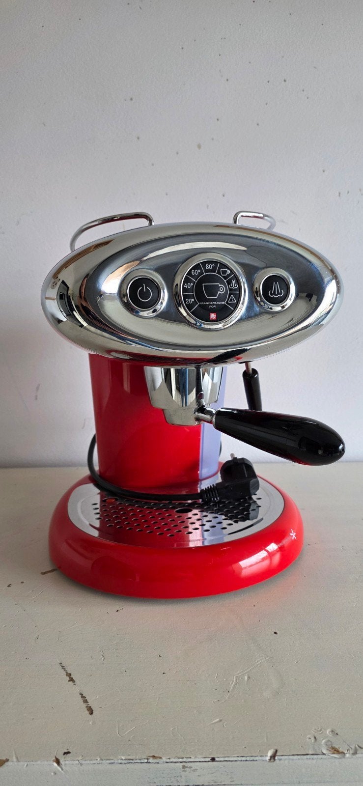 Espressomachine Illy, Stoompijpje, Koffiepads en cups, Gebruikt, Espresso apparaat