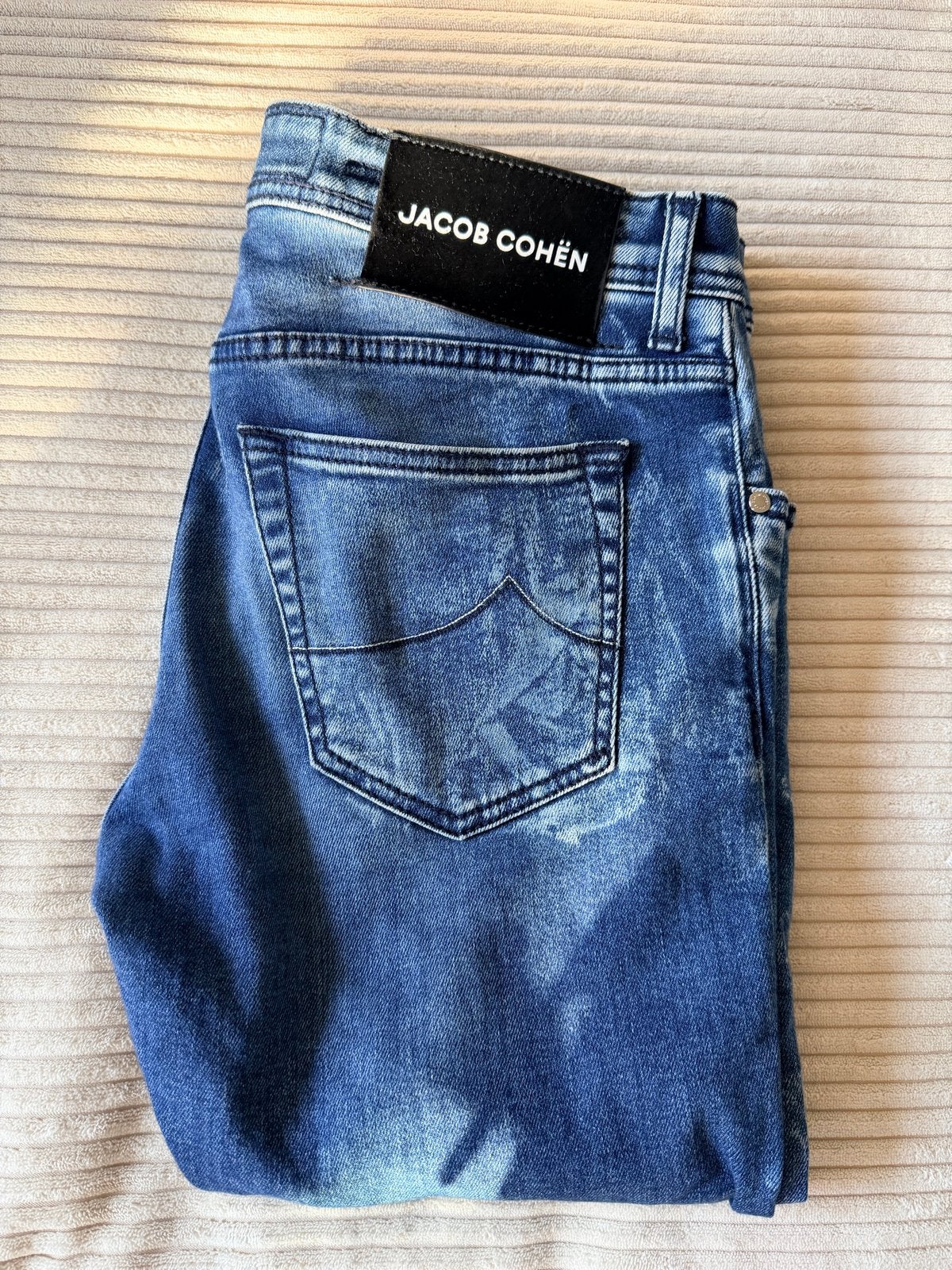 Jacob Cohen Jeans Nick Slim Maat 32 - Zeer Goede Staat, Ophalen of Verzenden, Zo goed als nieuw, Blauw, W32 (confectie 46) of kleiner