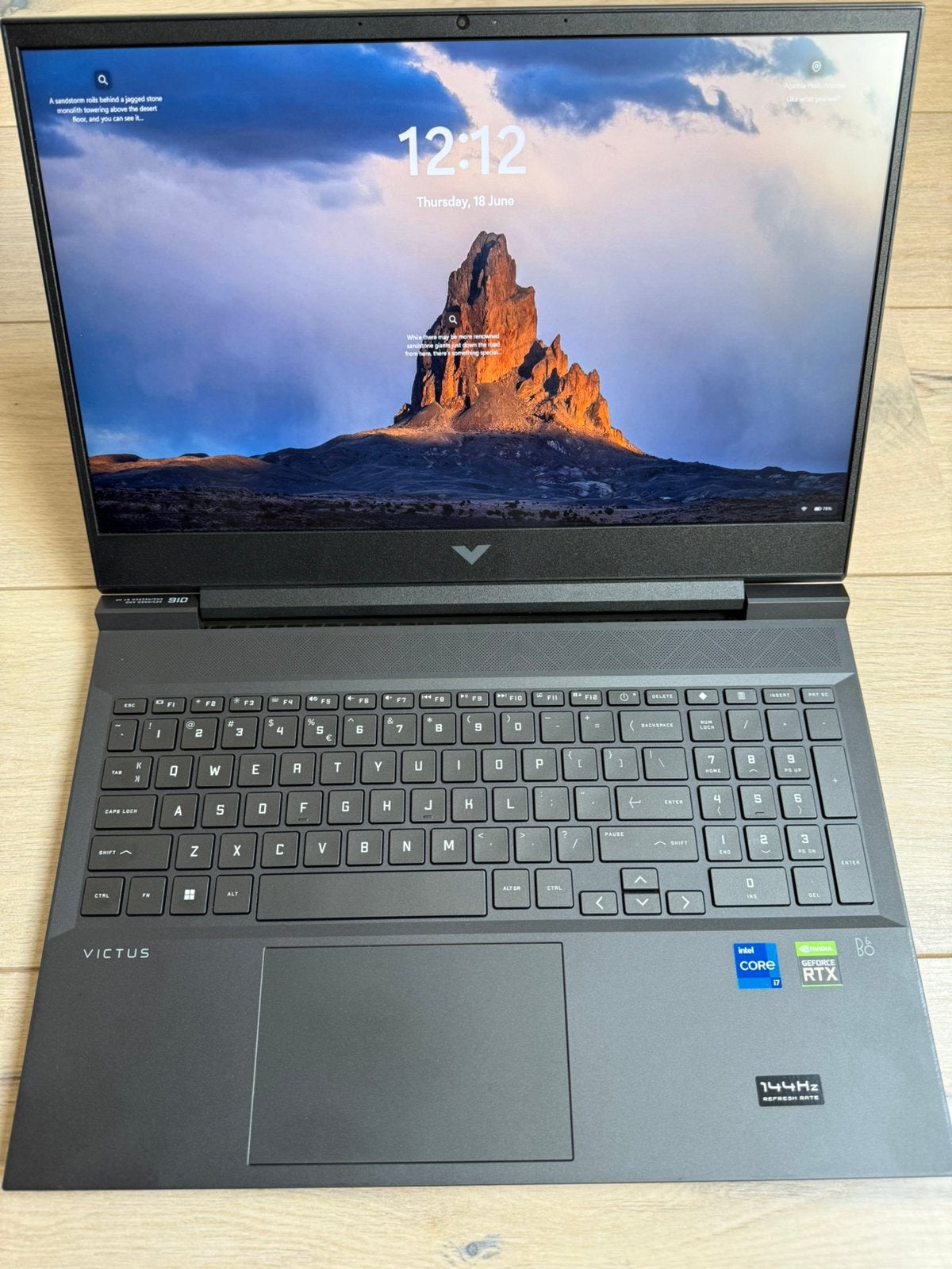 HP Victus Gaming laptop, Computers en Software, Windows Laptops, Zo goed als nieuw, 16 inch, SSD, 4 Ghz of meer, 16 GB, Qwerty
