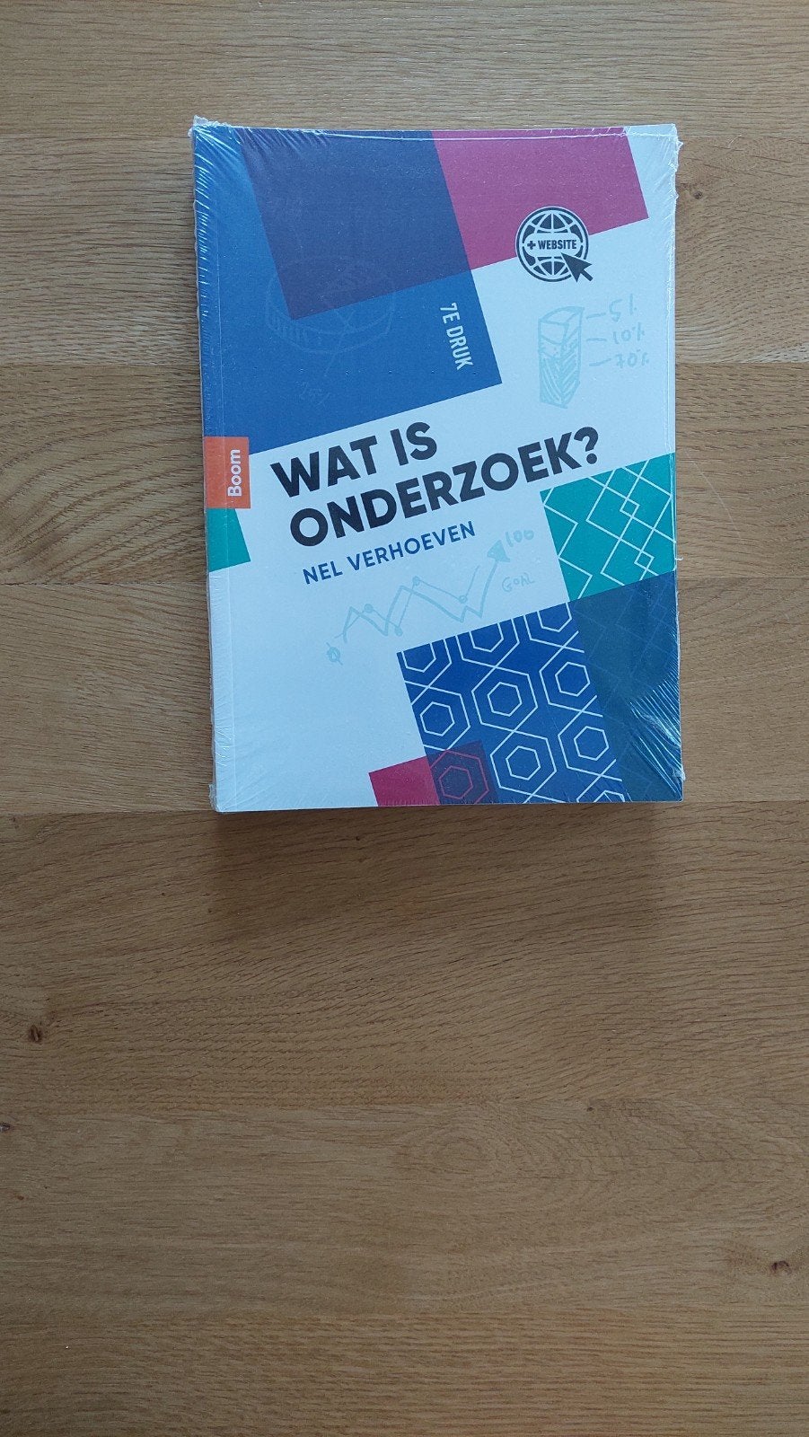 Nel Verhoeven - Wat is onderzoek?, 7e druk incl. code, Overige vakken, Nieuw, Ophalen of Verzenden, Nel Verhoeven
