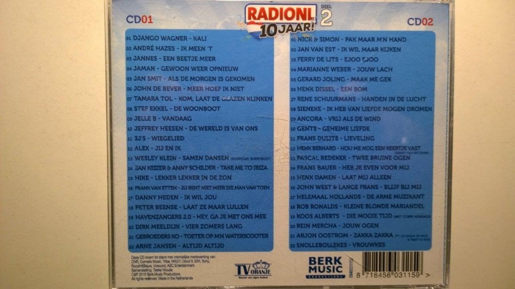 RadioNL 10 Jaar Deel 2, Ophalen of Verzenden, Zo goed als nieuw, Nederlandstalig, Album
