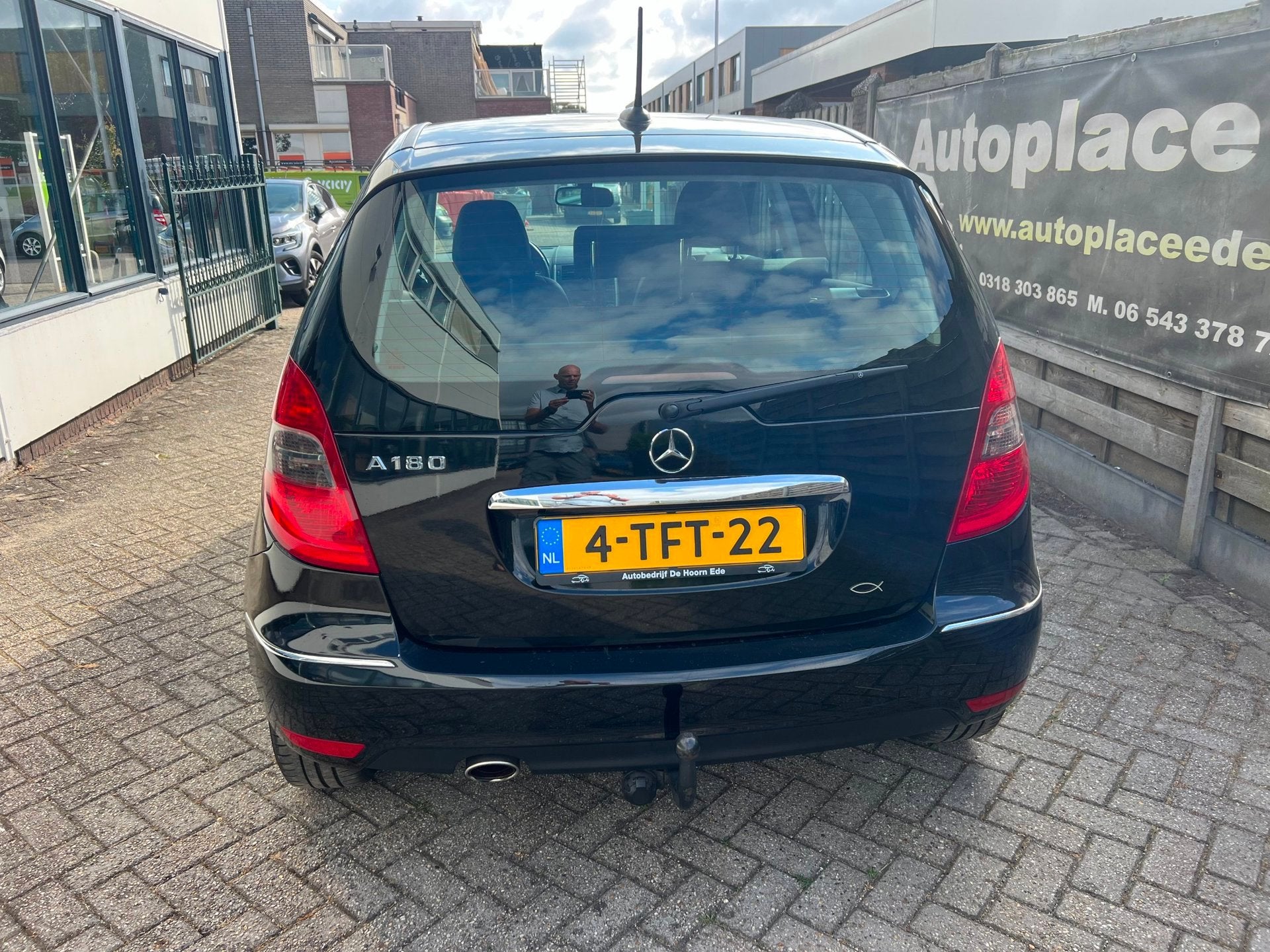Mercedes-Benz A-klasse 180 Avantgarde AUTOMAAT AIRCO 1e eige, Euro 5, Gebruikt, Zwart, 4 cilinders