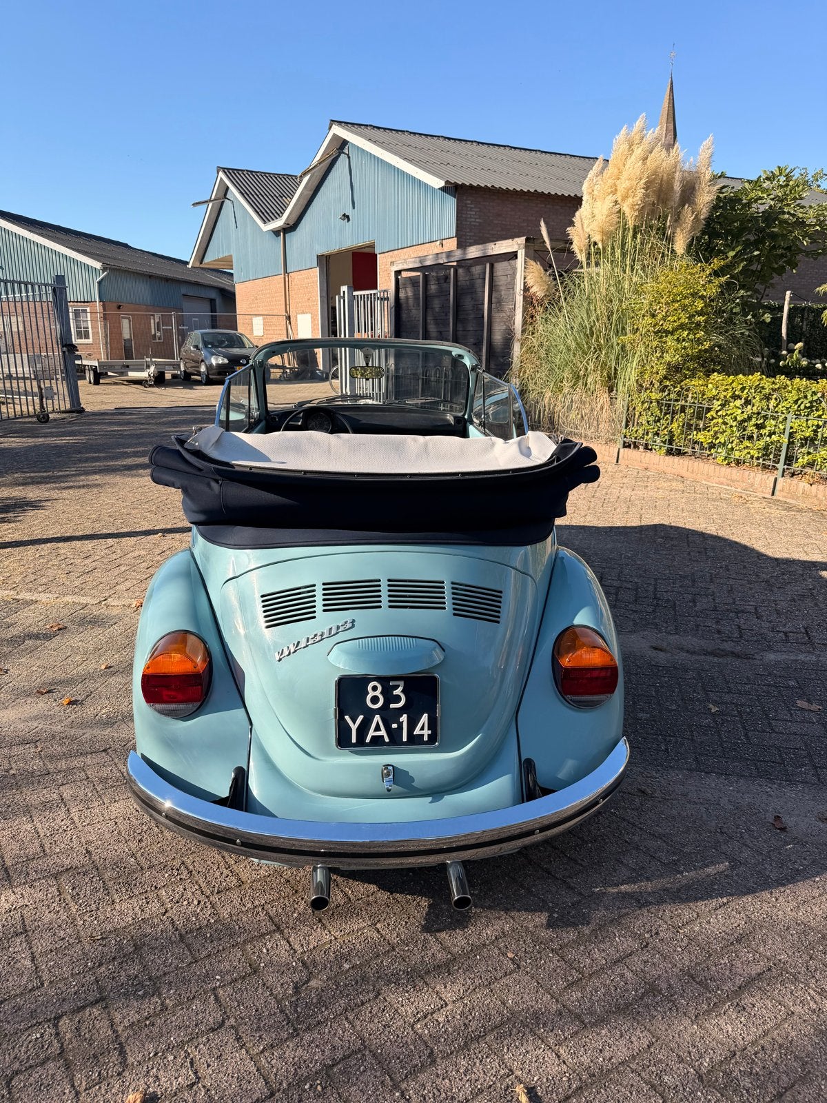 Volkswagen kever karmann cabriolet 1976 Blauw, foto 6
