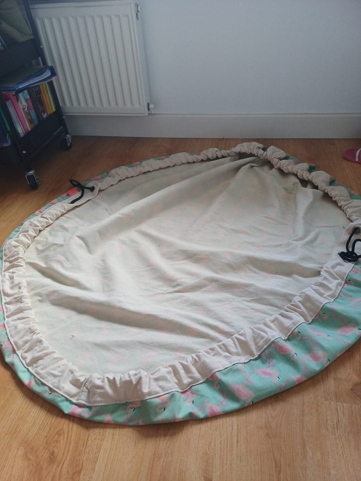Play&Go speelkleed/opbergzak met flamingo's, Ophalen, Jongen of Meisje