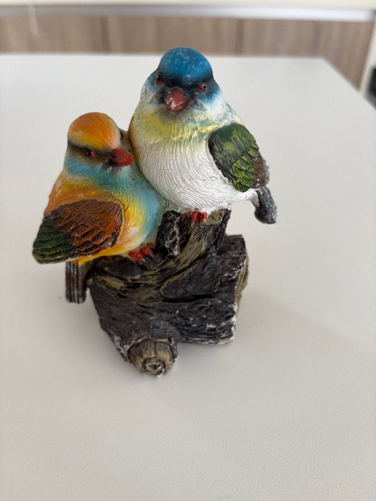 Vogelbeeldje met geluid en bewegingssensor, Ophalen of Verzenden, Zo goed als nieuw