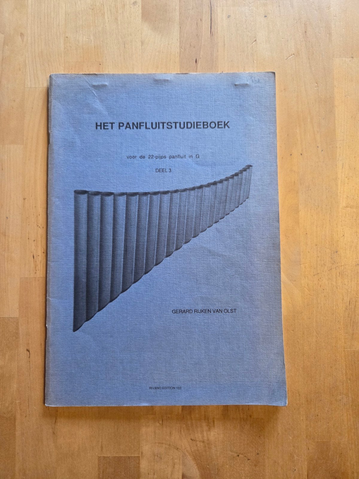 Het Panfluitstudieboek Deel 3 - Gerard Rijken van Olst, Gebruikt, Verzenden, Overige genres, Les of Cursus