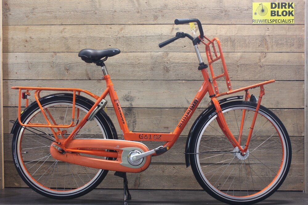 Batavus Delivery Bike D54 remnaaf oranje met 3 mnd garantie, Niet ingevuld, Gebruikt, Niet ingevuld, Niet ingevuld
