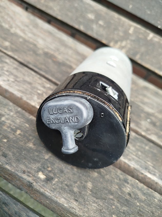 Lucas E3M-LO Dynamo Magdyno combinatie, Ophalen of Verzenden, Gebruikt