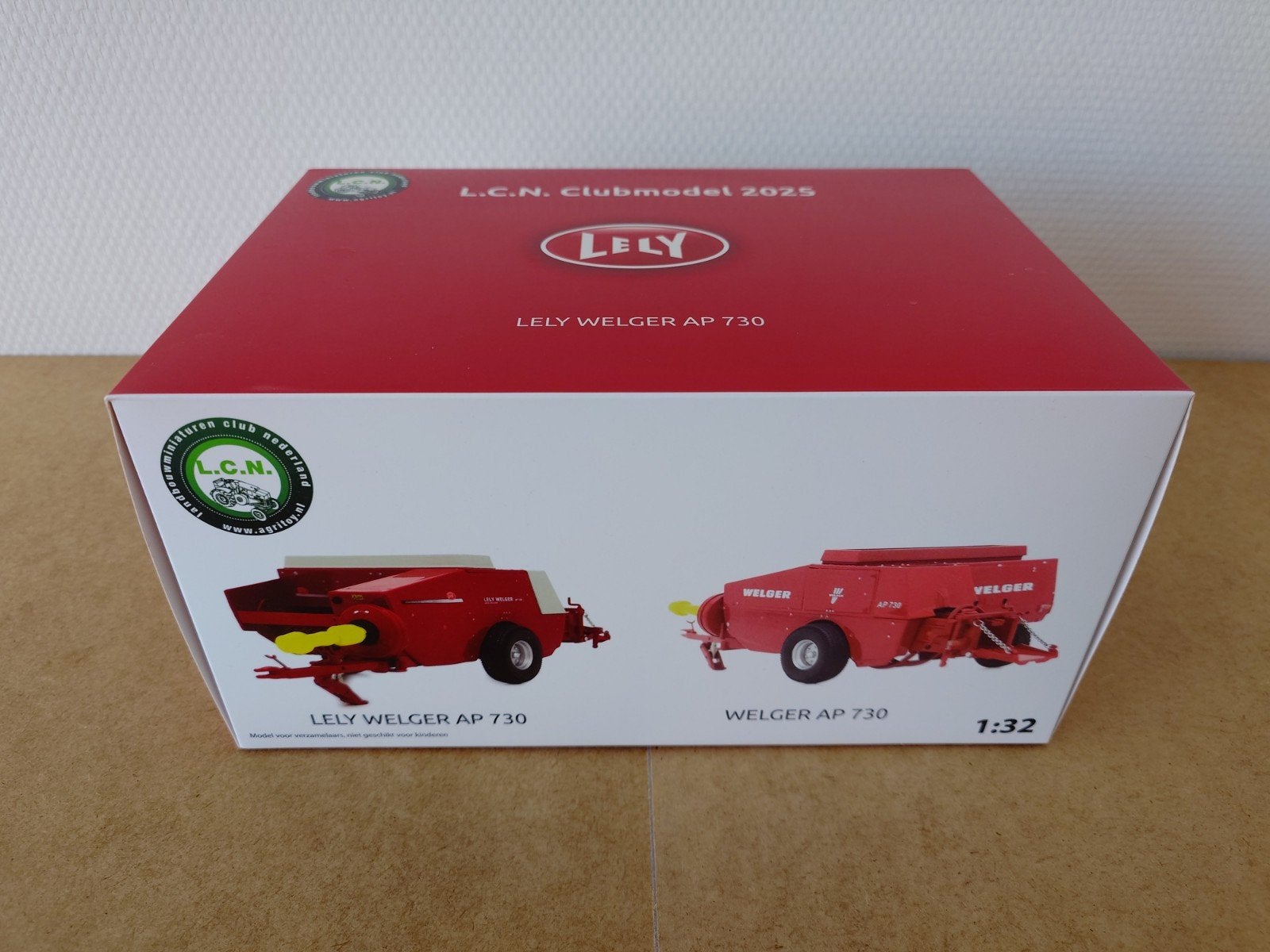 Lely Welger AP 730 1:32 Marge Models Limited Edition L.C.N., Ophalen of Verzenden, Nieuw, Tractor of Landbouw, Overige merken