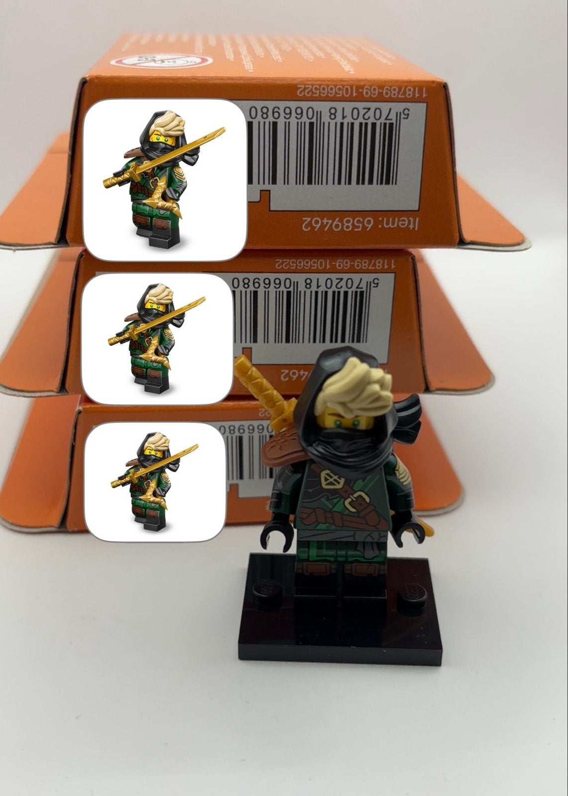 Nieuwe Lego Ninjago Mysterious Ronin minifiguur (3 stuks), Ophalen of Verzenden, Nieuw