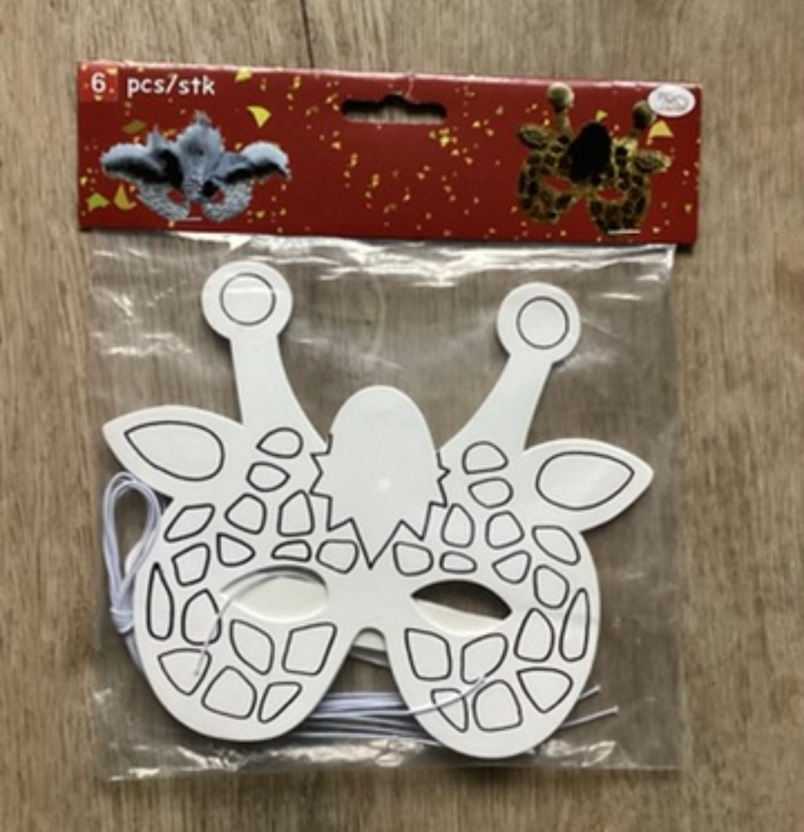 Masker knutselset, nieuw!, Ophalen of Verzenden, Nieuw, Knutselen