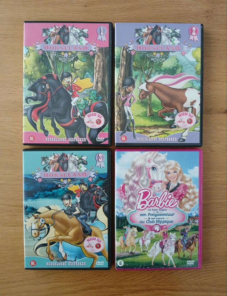 Kinder paarden dvd's, Alle leeftijden, Ophalen of Verzenden, Zo goed als nieuw