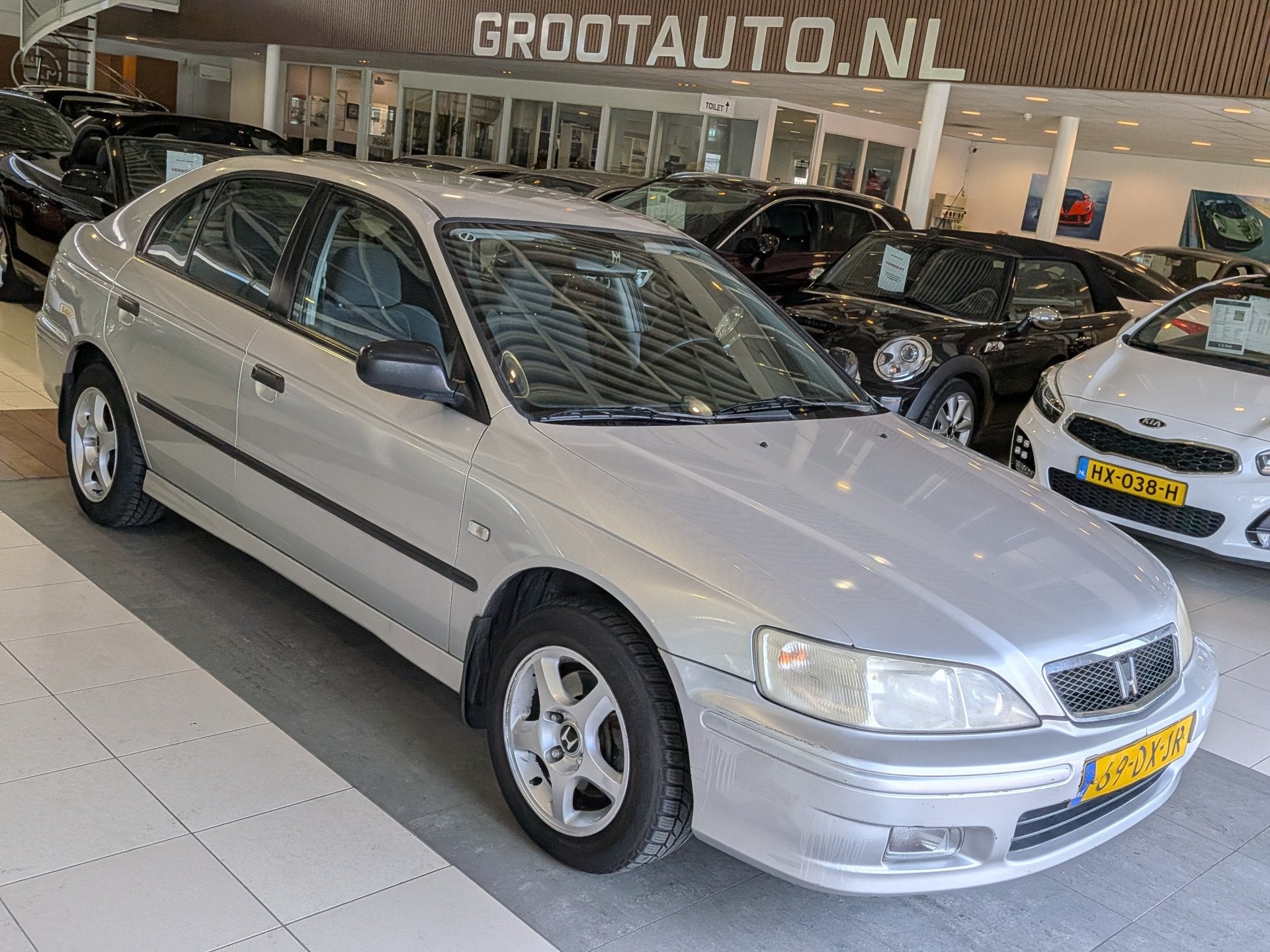 Honda Accord 1.8i S Airco, Trekhaak, Stuurbekrachtiging, Auto's, Voorwielaandrijving, Origineel Nederlands, Bedrijf, Handgeschakeld