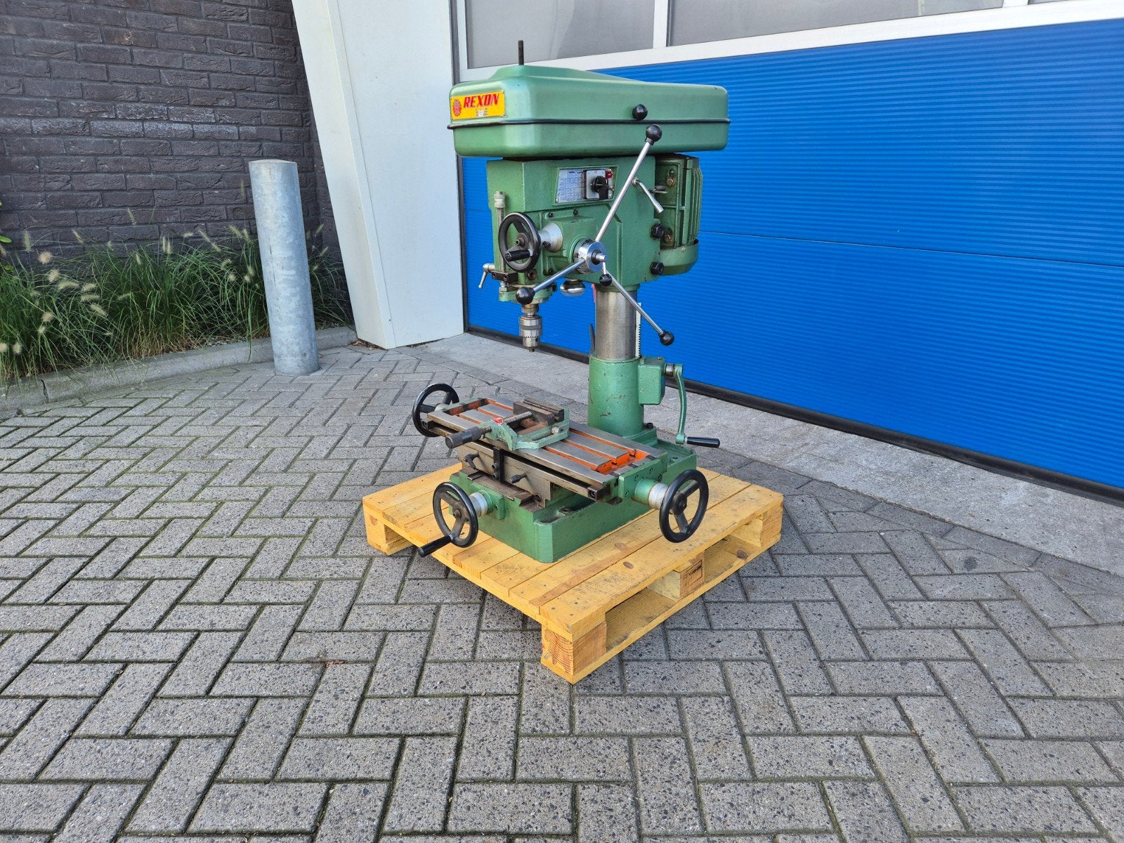 REXON RDM-500M Boor- Freesmachine 380V in zeer nette staat!!, Variabele snelheid, Taiwan, Ophalen of Verzenden, REXON