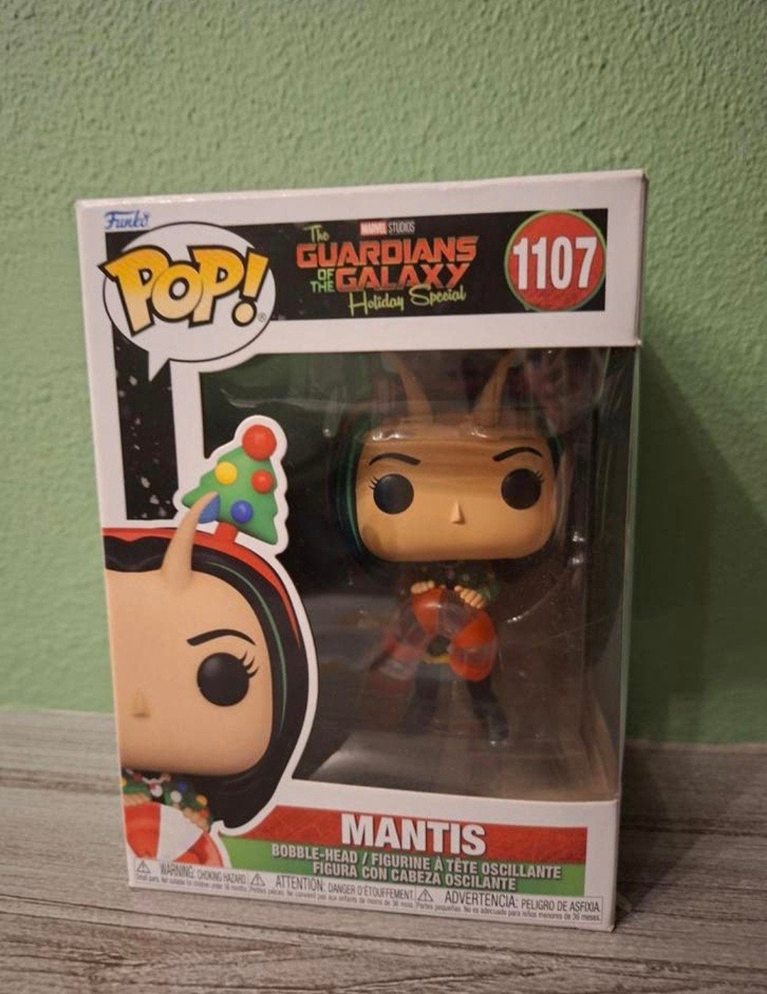 Funko Pop! Mantis Holiday Special #1107, Ophalen of Verzenden, Zo goed als nieuw