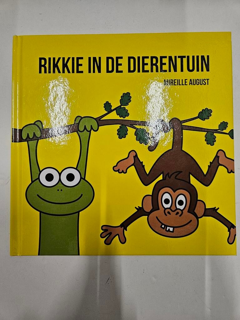 Mireille August - Rikkie in de dierentuin, Fictie algemeen, Mireille August, Ophalen of Verzenden, Zo goed als nieuw