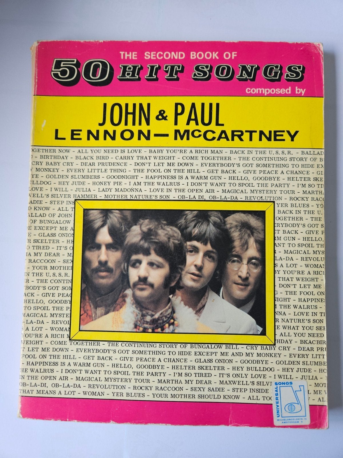 the second book of john lennon en paul mccartney, Ophalen of Verzenden, Gebruikt, Les of Cursus, Populair